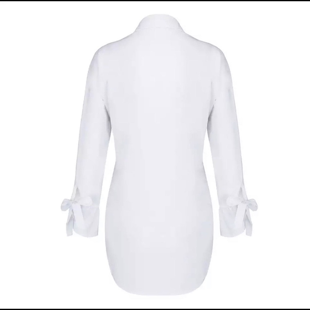 Lime Green Blouse/Shirt - Picture 3 of 5